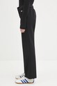 adidas Originals pantaloni de trening x Wales Bonner W Pique JW6246 negru SS25