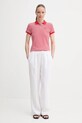 Lanene hlače Marc O'Polo 504011210381 bijela SS25