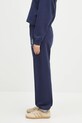 Sporty & Rich spodnie dresowe bawełniane Vendome Embroidered PA036606231BL106 granatowy SS25