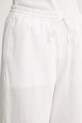 Lněné kalhoty Marc O'Polo bílá 5000006724