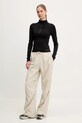 P.E Nation spodnie dresowe Discovery 252P058 beżowy SS25