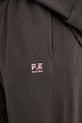 P.E Nation spodnie dresowe bawełniane Adventure szary 243P408