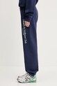 Бавовняні спортивні штани Sporty & Rich H&W Crest PA036612241BL106 темно-синій SS25