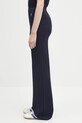 Sporty & Rich spodnie Src Ribbed PO049620302BL106 granatowy SS25