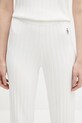 Штани Sporty & Rich Src Ribbed бежевий PO049620305WH37