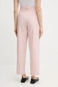 Îmbrăcăminte Weekend Max Mara pantaloni de bumbac 2515131013600 roz