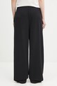 Odjeća Donji dio trenirke Pangaia DNA Double Jersey Pleated Trousers 10002356 crna