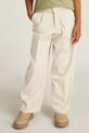 Детские брюки Calvin Klein Jeans HR WIDE с эластаном бежевый IG0IG02778.PPYA