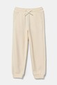 Детские спортивные штаны Tommy Hilfiger трикотаж бежевый KG0KG08325.116.122.PPYA