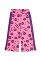 Дитячі бавовняні штани Mini Rodini Squiggly cats 2513011828 рожевий SS25