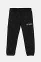 Guess pantaloni de trening pentru copii tricotaj negru J5RQ13.KCLJ0.PPYA