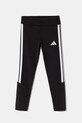 Dječji donji dio trenirke adidas JJ5036 crna SS25