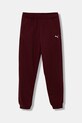 Puma spodnie dresowe dziecięce ESS Sweatpants CL FL bordowy 684898