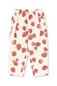 Detské bavlnené nohavice Konges Sløjd FEN PANTS GOTS bavlna béžová KS102279