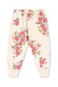 Детские хлопковые штаны Konges Sløjd LOUPY LOU SWEAT PANTS GOTS мелкий узор бежевый KS102707.G