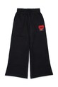 Детские хлопковые штаны Diesel PCUORE TROUSERS хлопок чёрный J02231