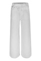 Tommy Hilfiger spodnie lniane dziecięce KG0KG08425.116.122.PPYA biały SS25