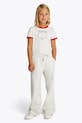Detské tepláky Tommy Hilfiger pletenina biela KG0KG08422.PPYA