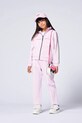 Karl Lagerfeld pantaloni per bambini maglia rosa Z30451.114.150