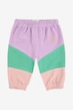 Bobo Choses spodnie dresowe niemowlęce 125AB056 fioletowy SS25