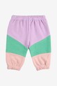 Fete Bobo Choses pantaloni de trening pentru bebeluși 125AB056 violet
