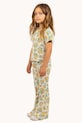 Детские брюки Tinycottons FLOWERS RIB PANT SS25.043