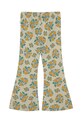 Момиче Детски панталон Tinycottons FLOWERS RIB PANT SS25.043 бежов