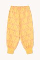 Tinycottons spodnie dresowe dziecięce BOWS SWEATPANT SS25.057 żółty SS25