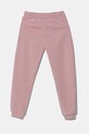 Dječji pamučni donji dio trenirke United Colors of Benetton 3J68CF02H.G.Season.PPYA roza SS25