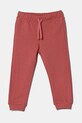 United Colors of Benetton spodnie dresowe bawełniane dziecięce bawełna różowy 3J70GF01N.P.Season.PPYA