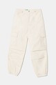 United Colors of Benetton pantaloni copii panza bej 4L2VCF046.G.Seasonal