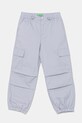 Детские брюки United Colors of Benetton с эластаном голубой 4L2VCF046.G.Seasonal