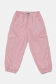 Otroške hlače United Colors of Benetton Tkanina roza 4L2VGF028.P.Seasonal