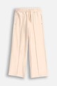 Coccodrillo spodnie dresowe dziecięce bawełna beżowy WC5120101VGA