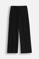 Coccodrillo pantaloni de trening pentru copii bumbac negru WC5120101VGA
