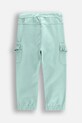 Дитячі спортивні штани Coccodrillo WC5120102DGN зелений SS25