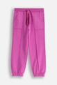 Coccodrillo pantaloni de trening cu elastan violet WC5120101RGK