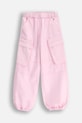 Coccodrillo pantaloni in cotone Planet friendly rosa WC5119101DGJ