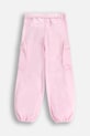 Coccodrillo pantaloni in cotone WC5119101DGJ rosa SS25