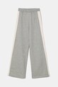 Elisabetta Franchi pantaloni de trening din bumbac pentru copii EFPA273.0.FF002 gri SS25