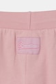 Lány United Colors of Benetton gyerek pamut melegítőnadrág 3UNICF060.G.Seasonal rózsaszín