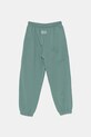 United Colors of Benetton gyerek pamut melegítőnadrág 3UNICF060.G.Seasonal türkiz SS25