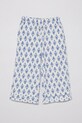 Дитячі бавовняні штани United Colors of Benetton бавовна блакитний 4MMDCF04N.G.Seasonal
