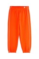 Mini Rodini pantaloni de trening pentru copii Plain piping 2513010742 portocaliu SS25