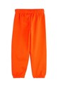 Băieți Mini Rodini pantaloni de trening pentru copii Plain piping 2513010742 portocaliu