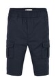 Tommy Hilfiger spodnie niemowlęce z elastanem granatowy KN0KN01956.PPYA