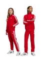 adidas Originals pantaloni de trening pentru copii tricotaj rosu IY9806