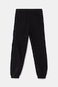 Băieți adidas pantaloni de trening din bumbac pentru copii JC9754 negru