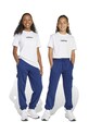 adidas pantaloni de trening pentru copii tricotaj albastru JC9759