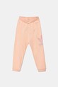 adidas Originals spodnie dresowe bawełniane dziecięce JC9143 pomarańczowy SS25